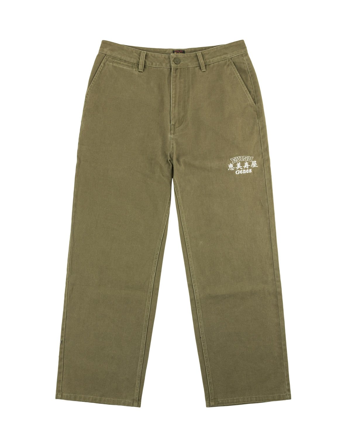Ebisu & Seagull Embroidery Chino Pants